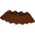 CIRCLE 90G 6X6 ROOF TILE: {червеникаво-кафяв}
