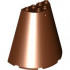 CONE, HALF 8X4X6: {червеникаво-кафяв}
