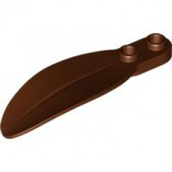 LEAF 2X6X1, NO. 1: {червеникаво-кафяв}