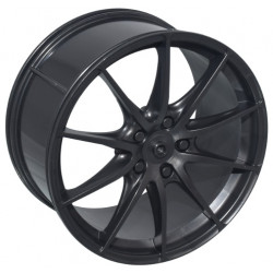 Wheel 75mm D. x 41mm Technic Racing Large, 10 Spokes: {титаниево метален}