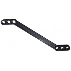 Technic, Link 3 x 13 x 6 Angled, Bent, Double: {черен}