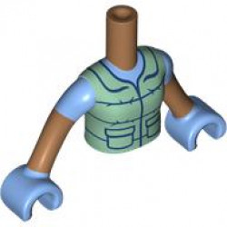 TORSO, GIRL, W/ ARM, NO. 542: {умерен нуга}