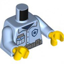 MINI UPPER PART, NO. 6884: {светло кралско син}