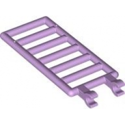 Bar 7 x 3 with 2 U Clips (Ladder): {лавандулов}