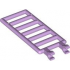 Bar 7 x 3 with 2 U Clips (Ladder): {лавандулов}
