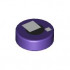 FLAT TILE 1X1, ROUND, NO. 268: {светло виолетов}