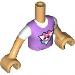 TORSO, GIRL, W/ ARM, NO. 545: {умерен тан}