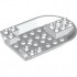 ROOF TILE 6X8, INV. DEG. 45 W/ BOW: {бял}