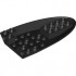 ROOF TILE 6X10, INV. DEG. 45 W/ BOW: {черен}