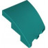 Wedge 3 x 2 Left No Studs: {ярко синьо-зелен}