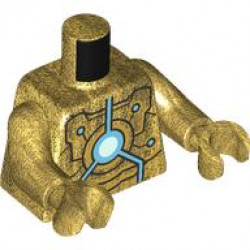 MINI UPPER PART, NO. 6906: {топло златист}