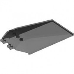 COCKPIT 6X12X2 W. COMBI HINGE: {прозрачно черен}