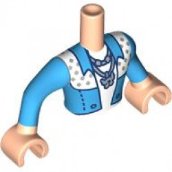 TORSO, MAN, W/ ARM, NO. 133: {светло нуга}