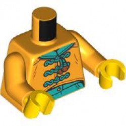 MINI UPPER PART, NO. 6923: {огнено жълто-оранжев}