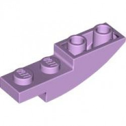 BRICK 1X4X1 INV. BOW: {лавандулов}