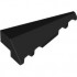 RIGHT ROOF TILE 2X5, 45 DEG.: {черен}