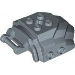 Cockpit Front 4 x 5 x 2 with Bar Handle and Studs on Sides: {пясъчно син}