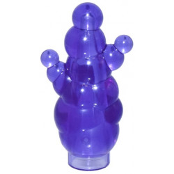 Column of Bubbles: {прозрачно ярко синьо-виолетов}
