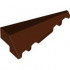 RIGHT ROOF TILE 2X5, 45 DEG.: {червеникаво-кафяв}