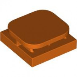 PLATE 2X2X2/3 W/ FUNCTION, NO. 1: {червеникаво-оранжев}