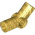 Technic, Axle and Pin Connector Angled #4 - 135 degrees: {топло златист}
