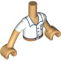 TORSO,BOY, W/ ARM, NO. 186: {умерен тан}
