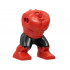 Body Giant, Hulk with Black Pants with Frayed Edges Pattern: {ярко червен}