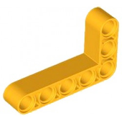 Technic, Liftarm, Modified Bent Thick L-Shape 3 x 5: {огнено жълто-оранжев}