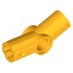 Technic, Axle and Pin Connector Angled #3 - 157.5 degrees: {огнено жълто-оранжев}
