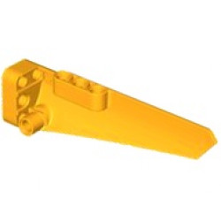 Technic, Panel Fairing # 5 Long Smooth, Side A: {огнено жълто-оранжев}