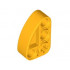 Technic, Liftarm, Modified L-Shape Quarter Ellipse Thick 2 x 3: {огнено жълто-оранжев}