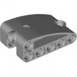 SHELL 5X3X2, W/ 4.85 HOLE, NO. 1: {умерено каменно сив}