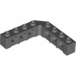 ANG.BRICK 5X5, Ø4,85: {тъмно каменно сив}