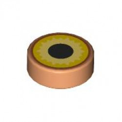 FLAT TILE 1X1, ROUND, NO. 288: {нуга}