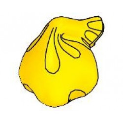 Minifigure, Utensil Sack / Bag with Handle: {ярко жълт}