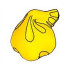 Minifigure, Utensil Sack / Bag with Handle: {ярко жълт}