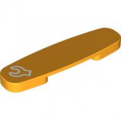 RAIL ACCESSORY, NO. 14: {огнено жълто-оранжев}