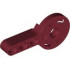 Technic Rotation Joint Disk with Large Pin Hole and 3L Liftarm Thick: {нов тъмно червен}