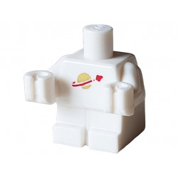 MINI FIGUR, BABY BODY, NO. 16: {бял}