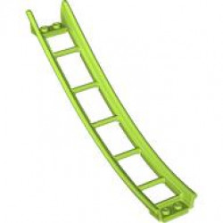 RAIL 2X16X6, INV. BOW, W/ 3.2 SHAFT: {ярко жълто-зелен}