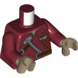 MINI UPPER PART, NO. 6994: {нов тъмно червен}