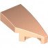 RIGHT PLATE 1X2, W/ BOW, 45 DEG. CUT: {светло нуга}
