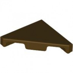 TILE 2X2, W/ DEG. 45 CUT: {тъмно кафяв}