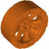 WHEEL Ø56x22 W. SPOKES: {червеникаво-оранжев}