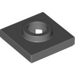 TURNTABLE 2X2, FEMALE: {тъмно каменно сив}