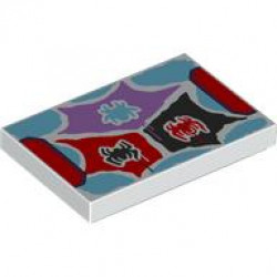FLAT TILE 2X3, NO. 133: {бял}