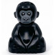 Gorilla, Baby with Dark Bluish Gray Face Pattern: {черен}
