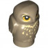 Owl, Small with Bright Light Orange Eyes and Tan Feathers Pattern: {пясъчно жълт}