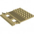 RAIL W/ PLATE, 8 MODULE, NO. 1: {тухлено жълт}