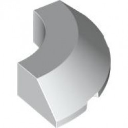 1/4 CONE, 4X4X1, W/ CUTOUT, NO. 1: {бял}